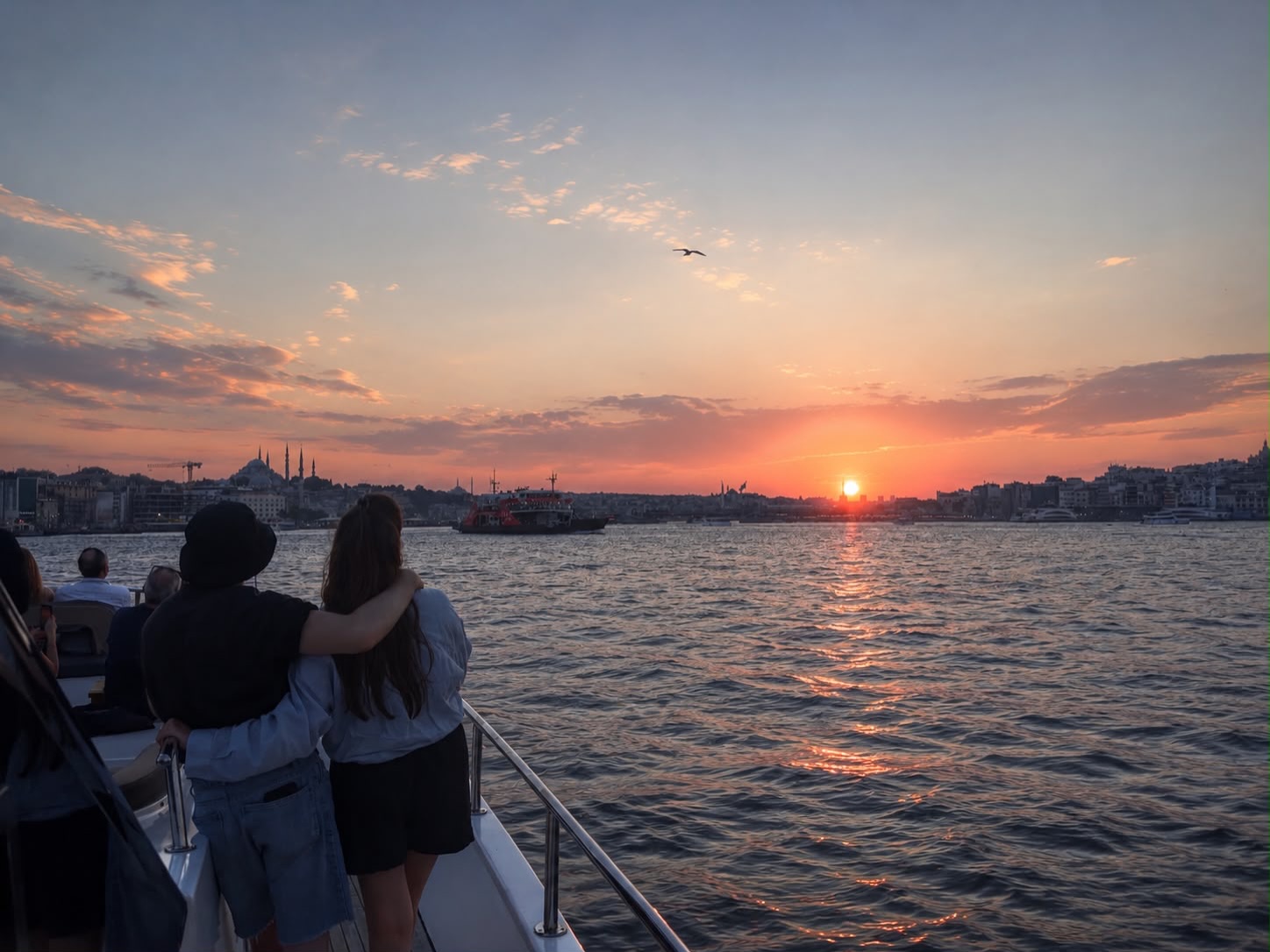 Every sunset tells a different story.
Experience the magic of the Bosphorus from the best seat in the city. ✨🚤
Join Bosphorus Tour Organisations for unforgettable moments on the water.

#Bosphorus #Istanbul #SunsetCruise #BosphorusTour #BoatTour
